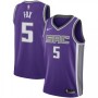 Men's Sacramento Kings De'Aaron Fox #5 Nike Purple Swingman Jersey - Icon Edition Men's Sacramento Kings De'Aaron Fox #5 Nike Purple Swingman Jersey - Icon Edition