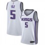 Men's Sacramento Kings De'Aaron Fox #5 Nike White Swingman Jersey - Association Edition Men's Sacramento Kings De'Aaron Fox #5 Nike White Swingman Jersey - Association Edition