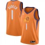 Men's Phoenix Suns Devin Booker #1 Jordan Orange 2020/21 Swingman Jersey - Statement Edition Men's Phoenix Suns Devin Booker #1 Jordan Orange 2020/21 Swingman Jersey - Statement Edition