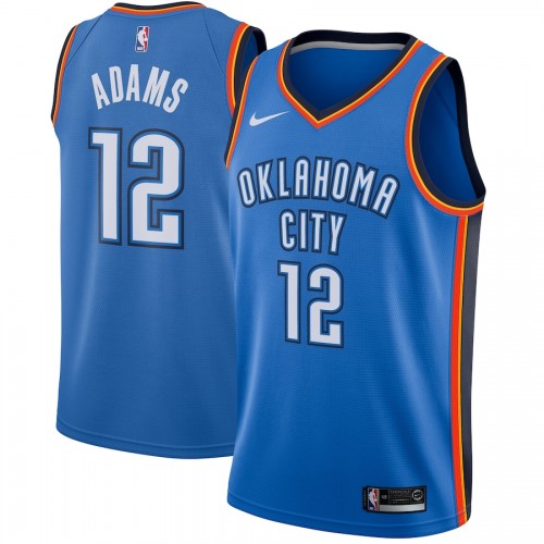 Men's Oklahoma City Thunder Steven Adams #12 Nike Blue Swingman Jersey - Icon Edition Men's Oklahoma City Thunder Steven Adams #12 Nike Blue Swingman Jersey - Icon Edition