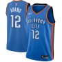 Men's Oklahoma City Thunder Steven Adams #12 Nike Blue Swingman Jersey - Icon Edition Men's Oklahoma City Thunder Steven Adams #12 Nike Blue Swingman Jersey - Icon Edition
