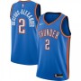 Men's Oklahoma City Thunder Gilgeous-Alexander #2 Nike Blue 20/21 Swingman Jersey- Icon Edition Men's Oklahoma City Thunder Gilgeous-Alexander #2 Nike Blue 20/21 Swingman Jersey- Icon Edition