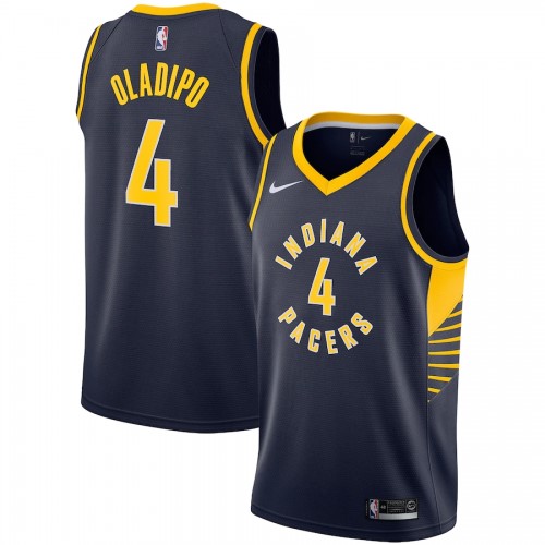 Men's Indiana Pacers Victor Oladipo #4 Nike Navy Swingman Jersey - Icon Edition Men's Indiana Pacers Victor Oladipo #4 Nike Navy Swingman Jersey - Icon Edition