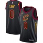 Men's Cleveland Cavaliers Kevin Love #0 Jordan Black 2020/21 Swingman Jersey - Statement Edition Men's Cleveland Cavaliers Kevin Love #0 Jordan Black 2020/21 Swingman Jersey - Statement Edition