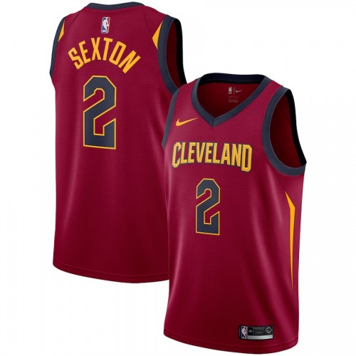Men's Cleveland Cavaliers Collin Sexton #2 Nike Wine Swingman Jersey - Icon Edition Men's Cleveland Cavaliers Collin Sexton #2 Nike Wine Swingman Jersey - Icon Edition