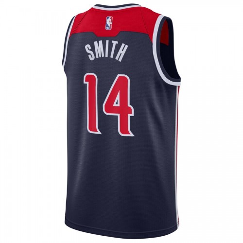 Men's Washington Wizards Ish Smith #14 Nike Navy Swingman Jersey - Statement Edition Men's Washington Wizards Ish Smith #14 Nike Navy Swingman Jersey - Statement Edition