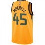 Men's Utah Jazz Donovan Mitchell #45 Nike Gold Swingman Jersey - Statement Edition Men's Utah Jazz Donovan Mitchell #45 Nike Gold Swingman Jersey - Statement Edition