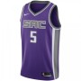 Men's Sacramento Kings De'Aaron Fox #5 Nike Purple Swingman Jersey - Icon Edition Men's Sacramento Kings De'Aaron Fox #5 Nike Purple Swingman Jersey - Icon Edition