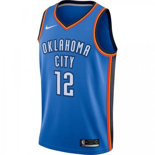 Men's Oklahoma City Thunder Steven Adams #12 Nike Blue Swingman Jersey - Icon Edition Men's Oklahoma City Thunder Steven Adams #12 Nike Blue Swingman Jersey - Icon Edition