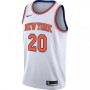 Men's New York Knicks Kevin Knox #20 Nike White 2019/20 Swingman Jersey - Association Edition Men's New York Knicks Kevin Knox #20 Nike White 2019/20 Swingman Jersey - Association Edition