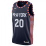 Men's New York Knicks Kevin Knox II #20 Nike Navy 2019/20 Finished Swingman Jersey - City Edtion Men's New York Knicks Kevin Knox II #20 Nike Navy 2019/20 Finished Swingman Jersey - City Edtion