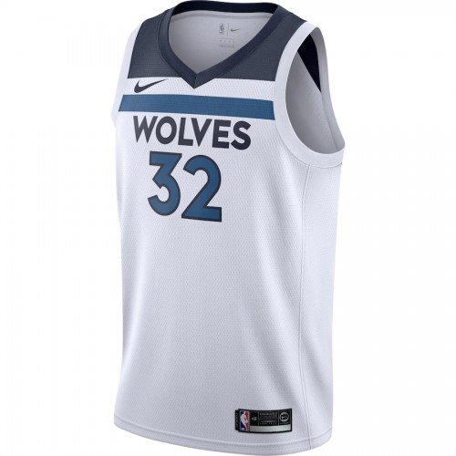 Men's Minnesota Timberwolves Karl-Anthony Towns #32 Nike White Swingman Jersey - Association Edition Men's Minnesota Timberwolves Karl-Anthony Towns #32 Nike White Swingman Jersey - Association Edition