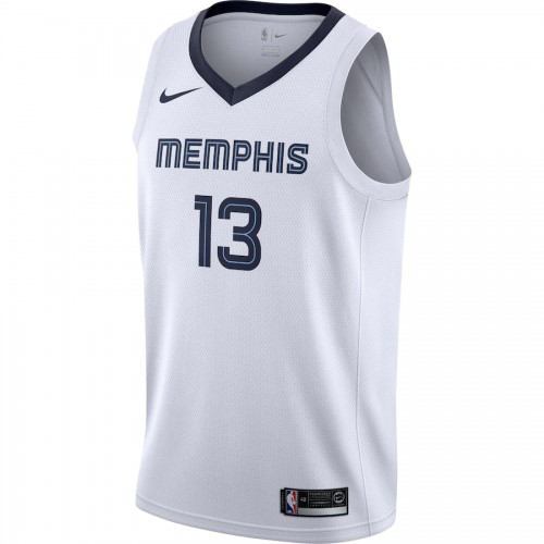 Men's Memphis Grizzlies Jaren Jackson Jr. #13 Nike White 19/20 Swingman Jersey - Association Edition Men's Memphis Grizzlies Jaren Jackson Jr. #13 Nike White 19/20 Swingman Jersey - Association Edition