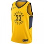 Men's Indiana Pacers Myles Turner #33 Nike Gold Replica Swingman Jersey - Statement Edition Men's Indiana Pacers Myles Turner #33 Nike Gold Replica Swingman Jersey - Statement Edition