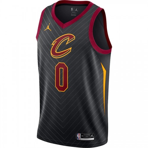 Men's Cleveland Cavaliers Kevin Love #0 Jordan Black 2020/21 Swingman Jersey - Statement Edition Men's Cleveland Cavaliers Kevin Love #0 Jordan Black 2020/21 Swingman Jersey - Statement Edition
