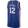 Men's Philadelphia 76ers Tobias Harris #12 Nike Royal 2020/21 Swingman Jersey - Icon Edition Men's Philadelphia 76ers Tobias Harris #12 Nike Royal 2020/21 Swingman Jersey - Icon Edition