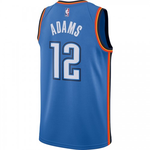Men's Oklahoma City Thunder Steven Adams #12 Nike Blue Swingman Jersey - Icon Edition Men's Oklahoma City Thunder Steven Adams #12 Nike Blue Swingman Jersey - Icon Edition