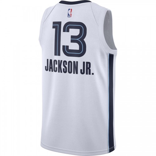 Men's Memphis Grizzlies Jaren Jackson Jr. #13 Nike White 19/20 Swingman Jersey - Association Edition Men's Memphis Grizzlies Jaren Jackson Jr. #13 Nike White 19/20 Swingman Jersey - Association Edition