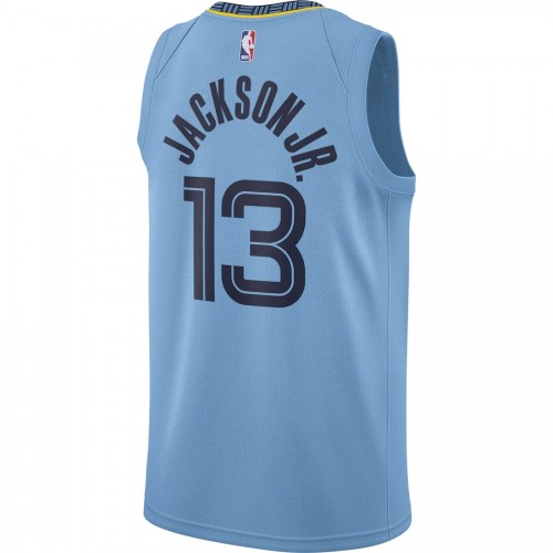Men's Memphis Grizzlies Jaren Jackson Jr. #13 Nike Blue 19/20 Swingman Jersey - Statement Edition Men's Memphis Grizzlies Jaren Jackson Jr. #13 Nike Blue 19/20 Swingman Jersey - Statement Edition