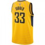 Men's Indiana Pacers Myles Turner #33 Nike Gold Replica Swingman Jersey - Statement Edition Men's Indiana Pacers Myles Turner #33 Nike Gold Replica Swingman Jersey - Statement Edition