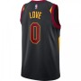 Men's Cleveland Cavaliers Kevin Love #0 Jordan Black 2020/21 Swingman Jersey - Statement Edition Men's Cleveland Cavaliers Kevin Love #0 Jordan Black 2020/21 Swingman Jersey - Statement Edition
