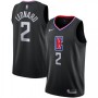 Men's LA Clippers Kawhi Leonard #2 Black Swingman Jersey - Statement Edition Men's LA Clippers Kawhi Leonard #2 Black Swingman Jersey - Statement Edition