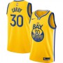 Men's Golden State Warriors Stephen Curry #30 Nike Gold Finished Swingman Jersey - Statement Edition Men's Golden State Warriors Stephen Curry #30 Nike Gold Finished Swingman Jersey - Statement Edition