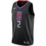 Men's LA Clippers Kawhi Leonard #2 Black Swingman Jersey - Statement Edition Men's LA Clippers Kawhi Leonard #2 Black Swingman Jersey - Statement Edition