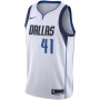 Men's Dallas Mavericks Dirk Nowitzki #41 Nike White Swingman Jersey - Association Edition Men's Dallas Mavericks Dirk Nowitzki #41 Nike White Swingman Jersey - Association Edition