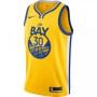 Men's Golden State Warriors Stephen Curry #30 Nike Gold Finished Swingman Jersey - Statement Edition Men's Golden State Warriors Stephen Curry #30 Nike Gold Finished Swingman Jersey - Statement Edition