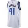Men's Dallas Mavericks Dirk Nowitzki #41 Nike White Swingman Jersey - Association Edition Men's Dallas Mavericks Dirk Nowitzki #41 Nike White Swingman Jersey - Association Edition