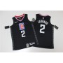 Men's LA Clippers Kawhi Leonard #2 Black Swingman Jersey - Statement Edition Men's LA Clippers Kawhi Leonard #2 Black Swingman Jersey - Statement Edition