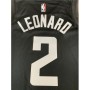 Men's LA Clippers Kawhi Leonard #2 Black Swingman Jersey - Statement Edition Men's LA Clippers Kawhi Leonard #2 Black Swingman Jersey - Statement Edition