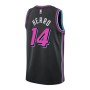 Men's Miami Heat Tyler Herro #14 Black 19-20 Swingman Jersey - City Edition Men's Miami Heat Tyler Herro #14 Black 19-20 Swingman Jersey - City Edition