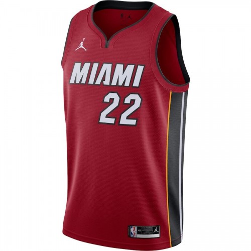 Men's Miami Heat Jimmy Butler Jordan Red 2020/21 Swingman Jersey - Statement Edition Men's Miami Heat Jimmy Butler Jordan Red 2020/21 Swingman Jersey - Statement Edition