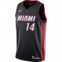 Men's Miami Heat Tyler Herro #14 Nike Black 202021 Swingman Jersey - Icon Edition Men's Miami Heat Tyler Herro #14 Nike Black 202021 Swingman Jersey - Icon Edition