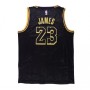 Men's Los Angeles Lakers LeBron James #23 Black Swingman Jersey - City Edition Men's Los Angeles Lakers LeBron James #23 Black Swingman Jersey - City Edition