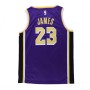 Men's Los Angeles Lakers LeBron James #23 Purple Swingman Jersey - Statement Edition Men's Los Angeles Lakers LeBron James #23 Purple Swingman Jersey - Statement Edition