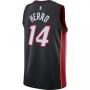 Men's Miami Heat Tyler Herro #14 Nike Black 202021 Swingman Jersey - Icon Edition Men's Miami Heat Tyler Herro #14 Nike Black 202021 Swingman Jersey - Icon Edition