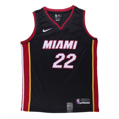 Men's Miami Heat Jimmy Butler #22 Nike Black 2020/21 Swingman Jersey - Icon Edition Men's Miami Heat Jimmy Butler #22 Nike Black 2020/21 Swingman Jersey - Icon Edition