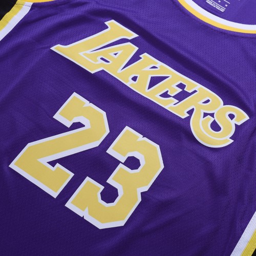 Men's Los Angeles Lakers LeBron James #23 Purple Swingman Jersey - Statement Edition Men's Los Angeles Lakers LeBron James #23 Purple Swingman Jersey - Statement Edition