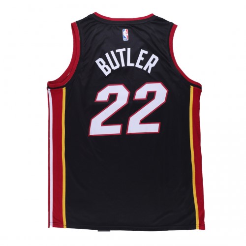 Men's Miami Heat Jimmy Butler #22 Nike Black 2020/21 Swingman Jersey - Icon Edition Men's Miami Heat Jimmy Butler #22 Nike Black 2020/21 Swingman Jersey - Icon Edition