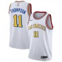 Men's Golden State Warriors Klay Thompson #11 White Classics Swingman Jersey - Classic Edition Men's Golden State Warriors Klay Thompson #11 White Classics Swingman Jersey - Classic Edition