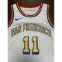 Men's Golden State Warriors Klay Thompson #11 White Classics Swingman Jersey - Classic Edition Men's Golden State Warriors Klay Thompson #11 White Classics Swingman Jersey - Classic Edition
