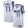 Men's Dallas Mavericks Luka Doncic #77 Nike White 2020/21 Swingman Jersey - Association Edition Men's Dallas Mavericks Luka Doncic #77 Nike White 2020/21 Swingman Jersey - Association Edition
