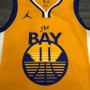 Men's Golden State Warriors Thompson #11 Jordan Gold 20/21 Swingman Jersey - Statement Edition Men's Golden State Warriors Thompson #11 Jordan Gold 20/21 Swingman Jersey - Statement Edition