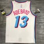 Men's Miami Heat Bam Adebayo #13 White 19-20 Swingman Jersey - City Edition Men's Miami Heat Bam Adebayo #13 White 19-20 Swingman Jersey - City Edition