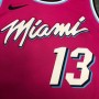 Men's Miami Heat Bam Adebayo #13 Pink 19-20 Swingman Jersey - City Edition Men's Miami Heat Bam Adebayo #13 Pink 19-20 Swingman Jersey - City Edition