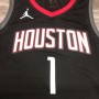 Men's Houston Rockets Tracy McGrady #1 Jordan Black 20/21 Swingman Jersey - Statement Edition Men's Houston Rockets Tracy McGrady #1 Jordan Black 20/21 Swingman Jersey - Statement Edition