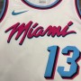 Men's Miami Heat Bam Adebayo #13 White 19-20 Swingman Jersey - City Edition Men's Miami Heat Bam Adebayo #13 White 19-20 Swingman Jersey - City Edition